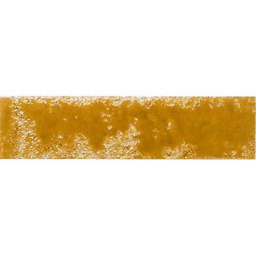 Tesoro Collection - Pukka Series - 3  in. x 10 in. Ceramic Wall Tile - Amber
