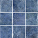 Tesoro - Aquatica Pool Collection - Reef Series - 6  in. x 6 in. Glass Wall Tile - Bora