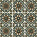 Tesoro - Maioliche Collection - 6 in. x 6 in. Porcelain Tile - 11