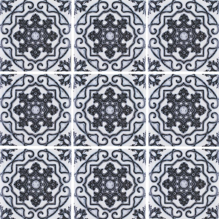 Tesoro - Maioliche Collection - 6 in. x 6 in. Porcelain Tile - 12