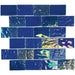 Tesoro - Nautical Series - 2 in. x 3 in. Glass Mosaic - Naval Blue