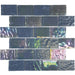 Tesoro - Nautical Series - 2 in. x 3 in. Glass Mosaic - Thunder Gray