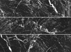 Tesoro - Roccia Collection - 6 in. x 24 in. Glossy Porcelain Tile - Black Variation