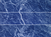 Tesoro - Roccia Collection - 6 in. x 24 in. Glossy Porcelain Tile - Cobalt Variation
