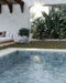 Tesoro - Waterplace Series - 6 in. x 6 in. Glossy Porcelain Tile - Java Installed