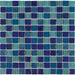 Tesoro - Treasure Series - 1 in. x 1 in. Glass Mosaic - Blendstone