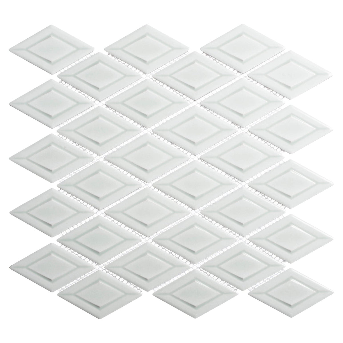 Bellagio - Tetragon Collection Porcelain Diamond Mosaic - Logan