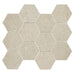 Arizona Tile - Intense 4" Hex Porcelain Mosaic - Toffee