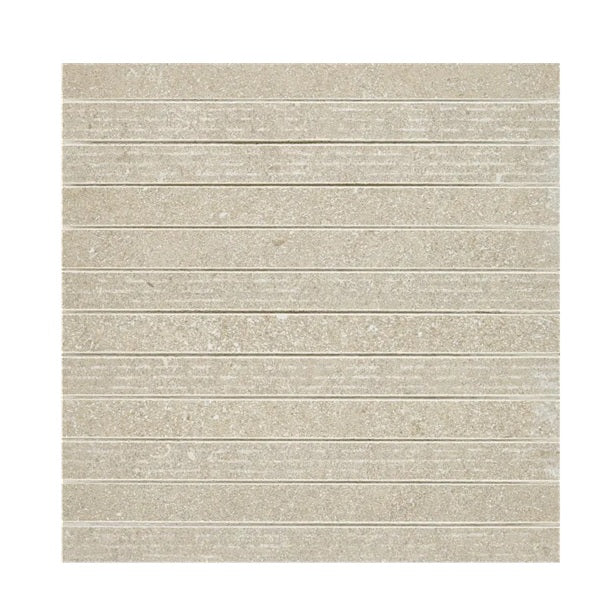 Arizona Tile - Intense 1" x 12" Straight Stack Porcelain Mosaic - Toffee