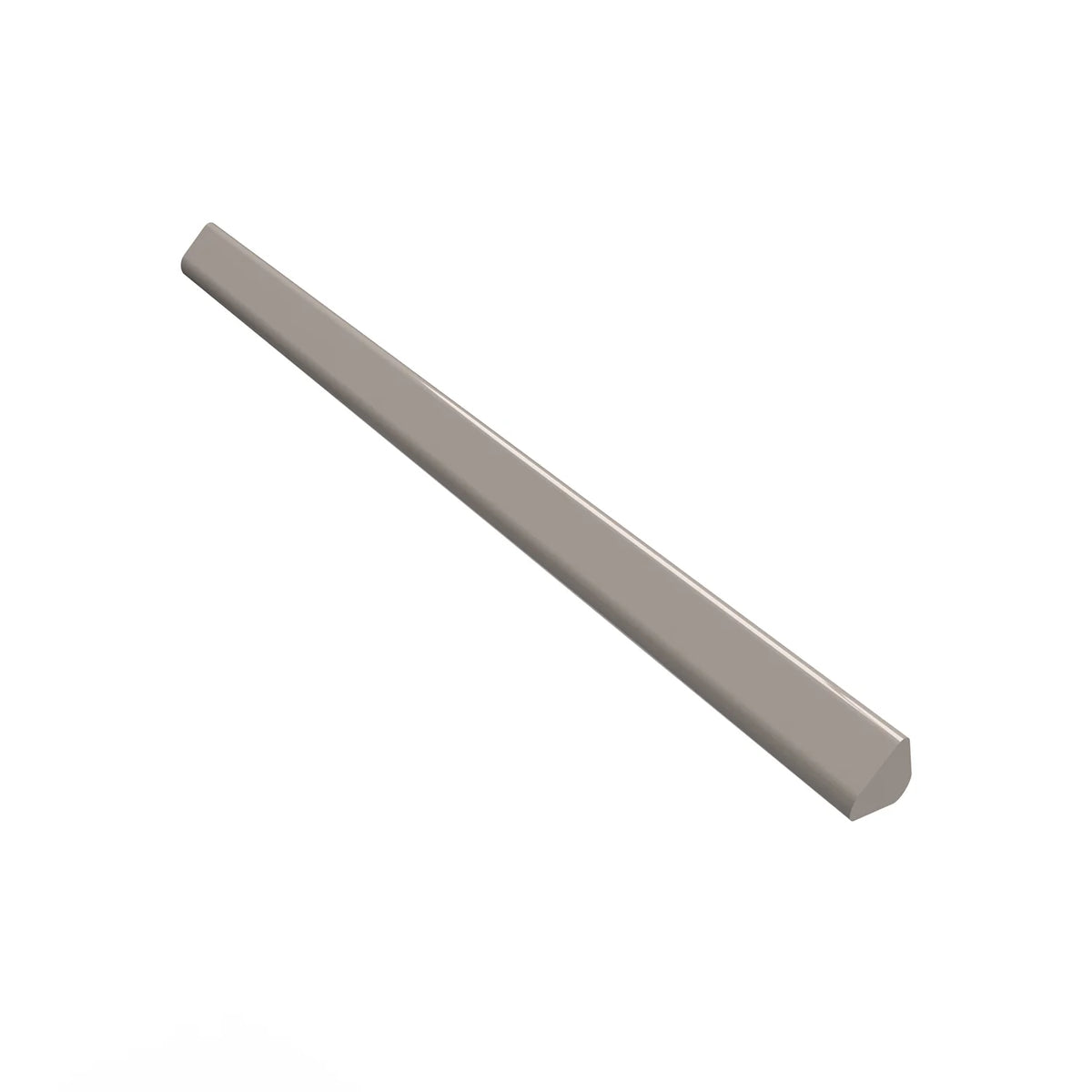 Lungarno - Back to Basics 0.5&quot; x 10&quot; Tile Trim - Tortora