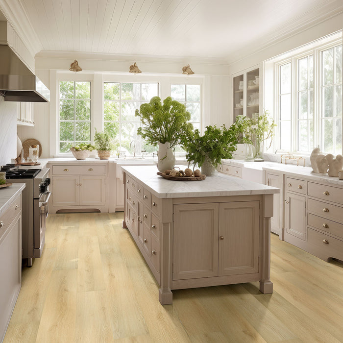 MSI - Laurel Luxury Vinyl Plank - Tranquilla Kitchen Install