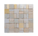 Lungarno - Zellige Bespoke - Crosshatch Terracotta Mosaic - Twilight Bloom