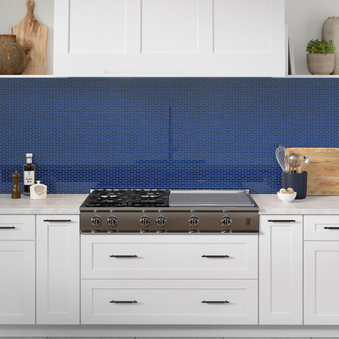 Emser Tile - Regala - 12" x 12" Mini Porcelain Mosaic - Token Installed