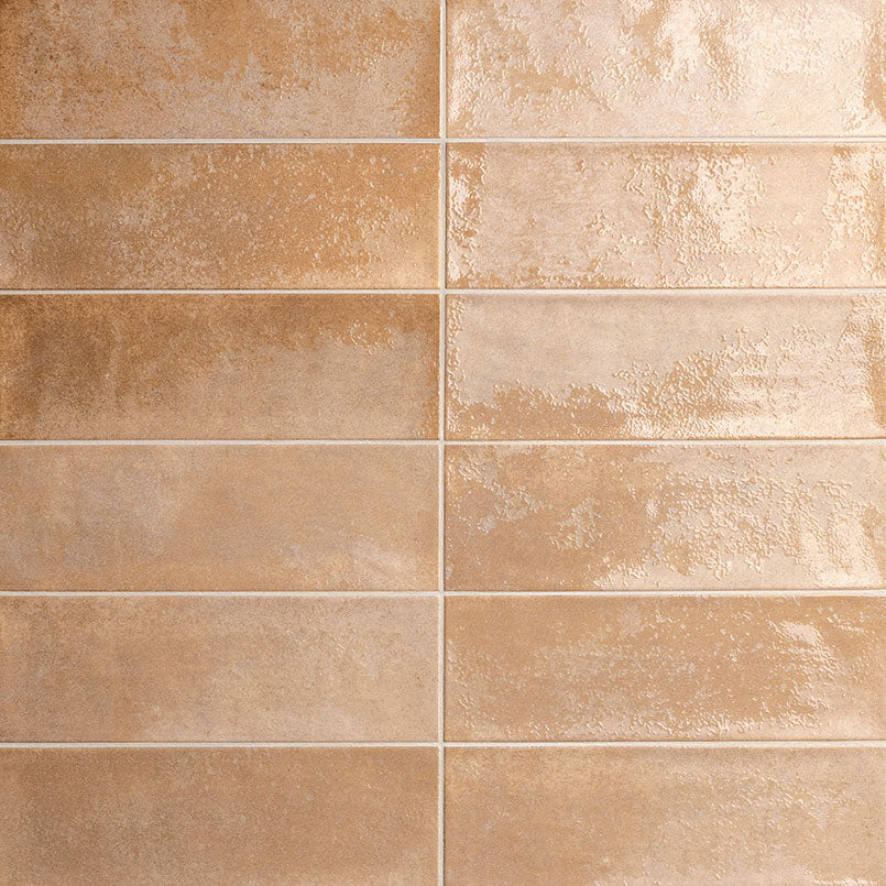 MSI - Village 4 in. x 12 in. Subway Tile - Coral Variation