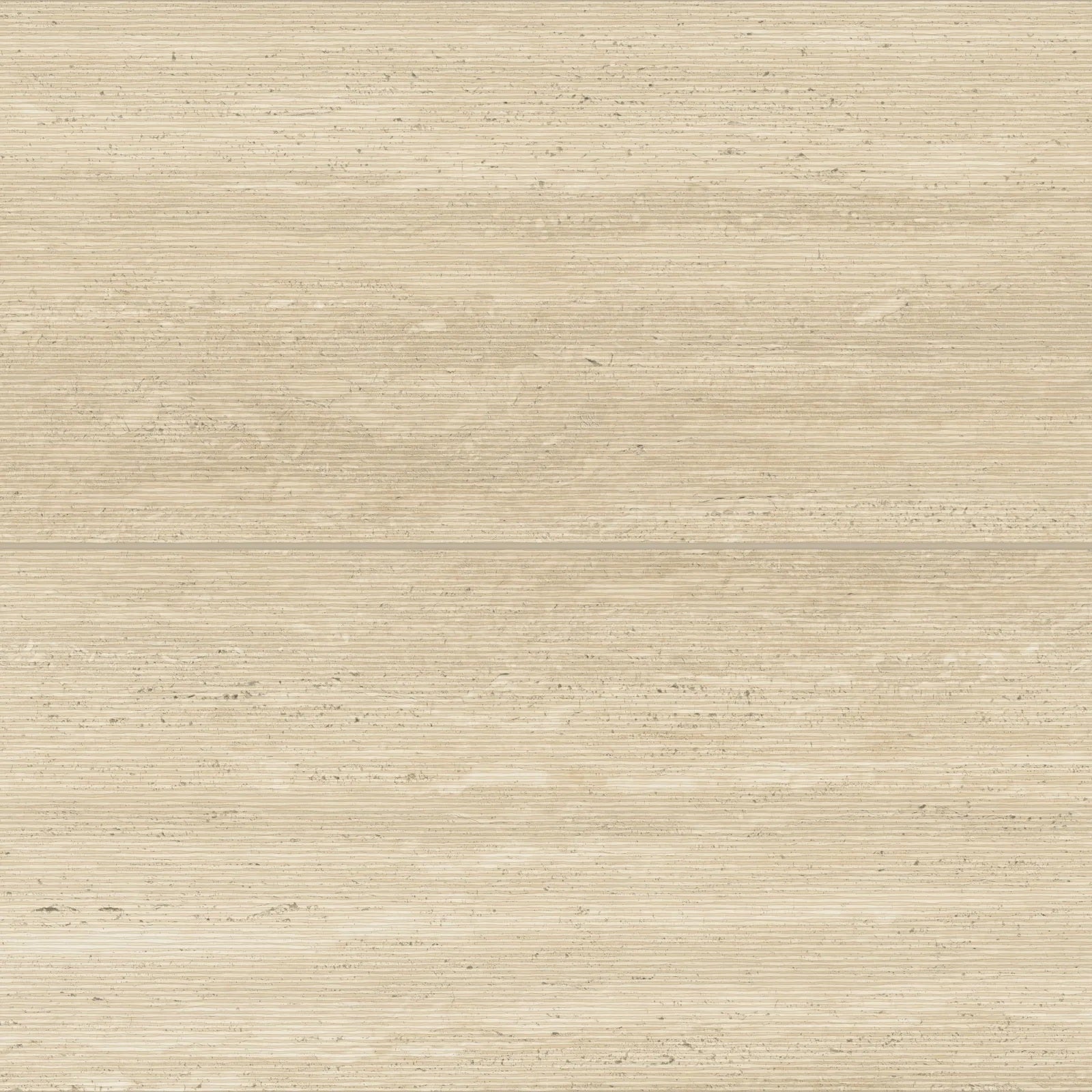 Bedrosians - Sensi Roma 24" x 48" Satin Porcelain Wave Deco Tile - Cream