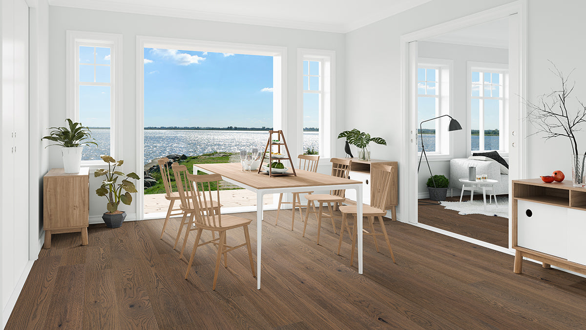 MSI - McCarran - 9.5 in. x 86 in.  Engineered Hardwood - Wayland Room Scene