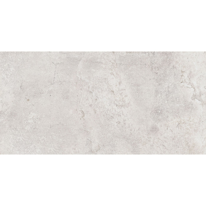 Tesoro - Evolution Series - 12 in. x 24 in. Rectified Porcelain Tile - White