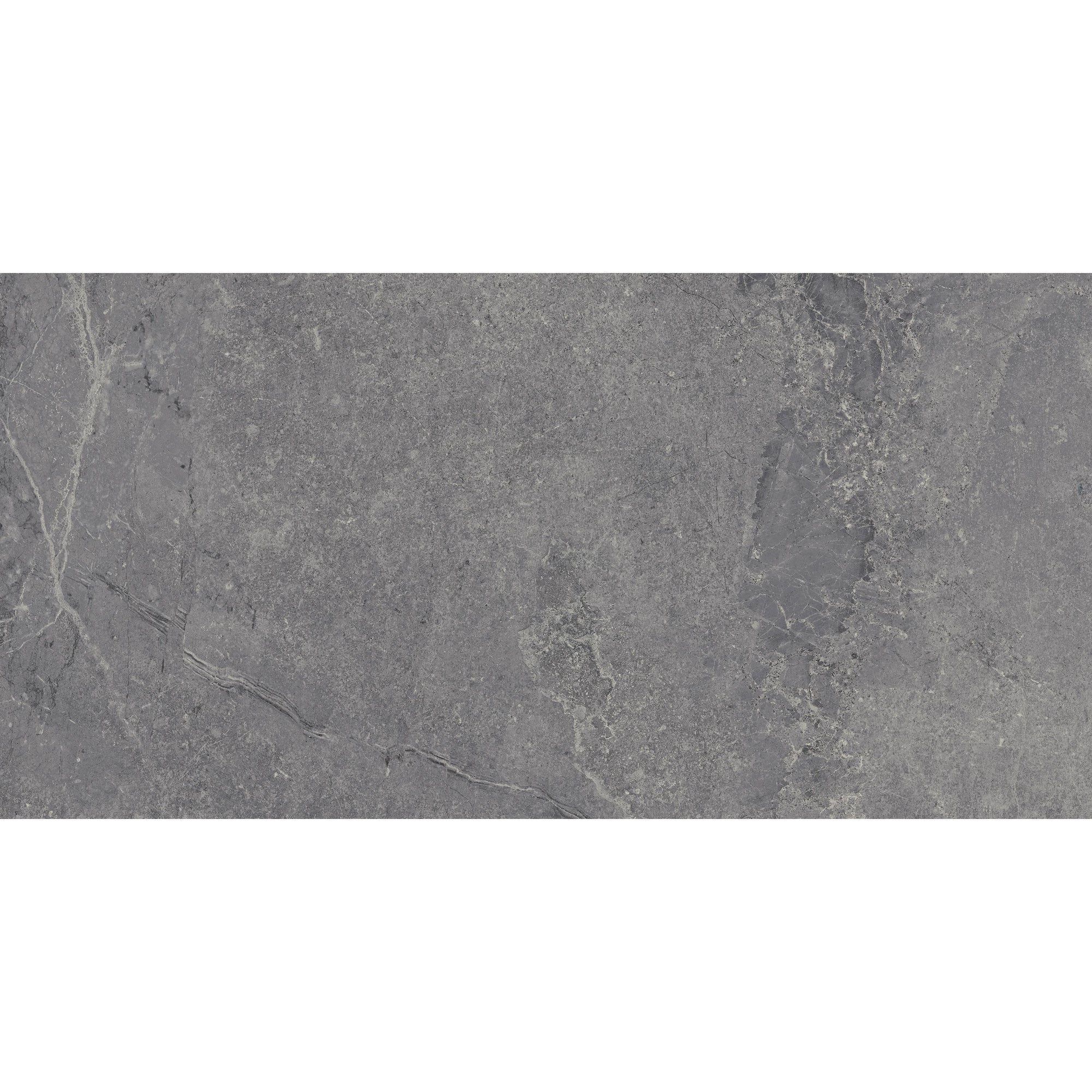 Tesoro - Evolution Series - 12 in. x 24 in. Rectified Porcelain Tile - Titanium