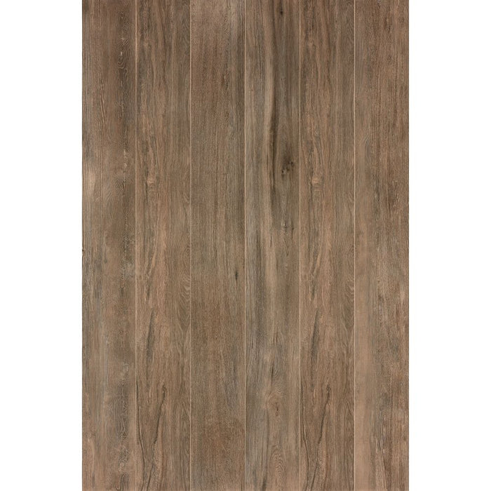 Elysium - Selection Oak Series - 8 in. x 48 in. Matte Porcelain Tile - Brown