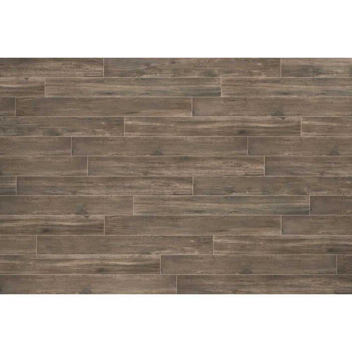 Elysium - Selection Oak Series - 6 in. x 36 in. Grip R11 Porcelain Tile - Brown
