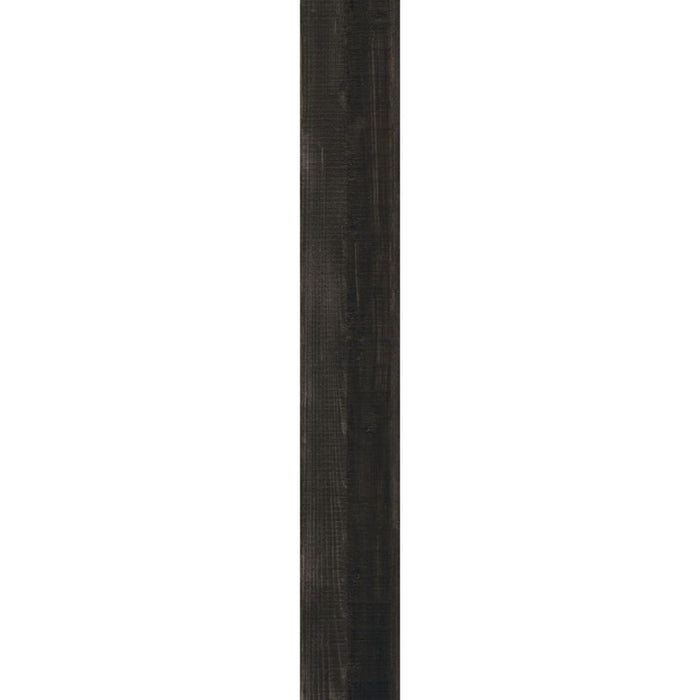 Elysium - Deco Wood 11 in. x 71 in. Rectified Porcelain Tile - Black