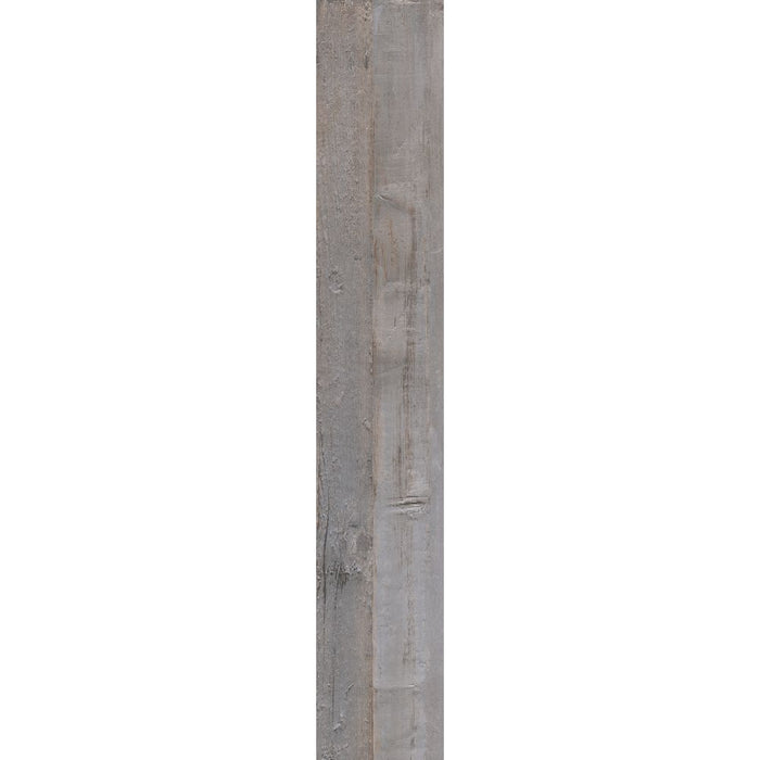 Elysium - Deco Wood 8 in. x 48 in. Rectified Porcelain Tile - Pearl