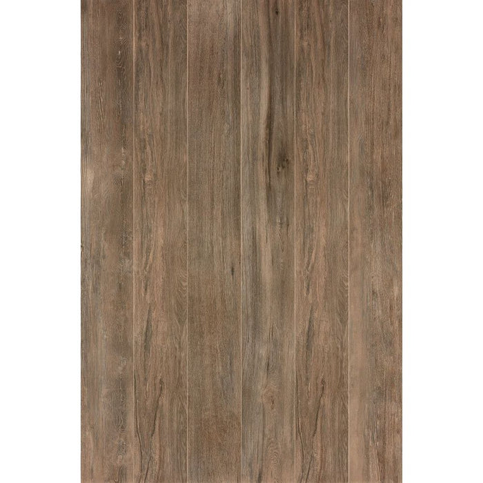 Elysium - Selection Oak Series - 6 in. x 36 in. Matte Porcelain Tile - Brown