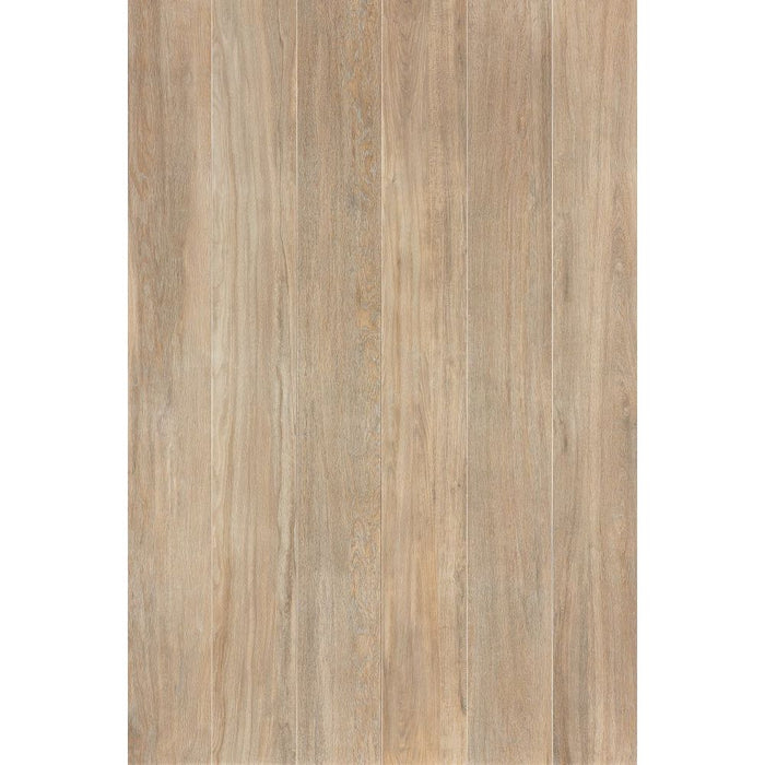 Elysium - Selection Oak Series - 6 in. x 36 in. Matte Porcelain Tile - Cream