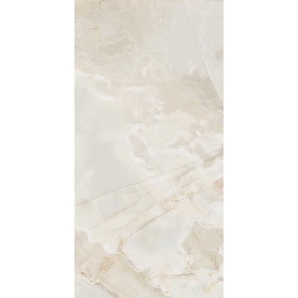 Elysium - Reves Series - 24 in. x 48 in. Glossy Rectified Porcelain Tile - Perle