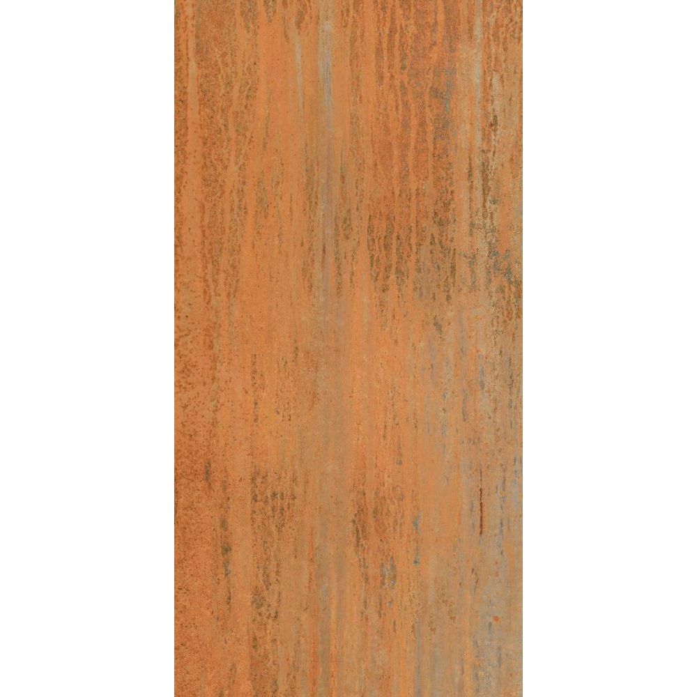 Elysium - Dripart 12 in. x 24 in. Matte Rectified Porcelain Tile - Copper