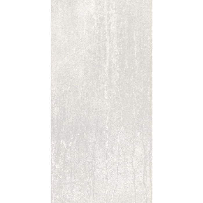 Elysium - Dripart 12 in. x 24 in. Matte Rectified Porcelain Tile - Titanium