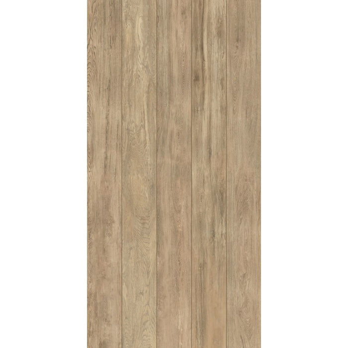 Elysium - Selection Oak Series - 8 in. x 48 in. Matte Porcelain Tile - Cream