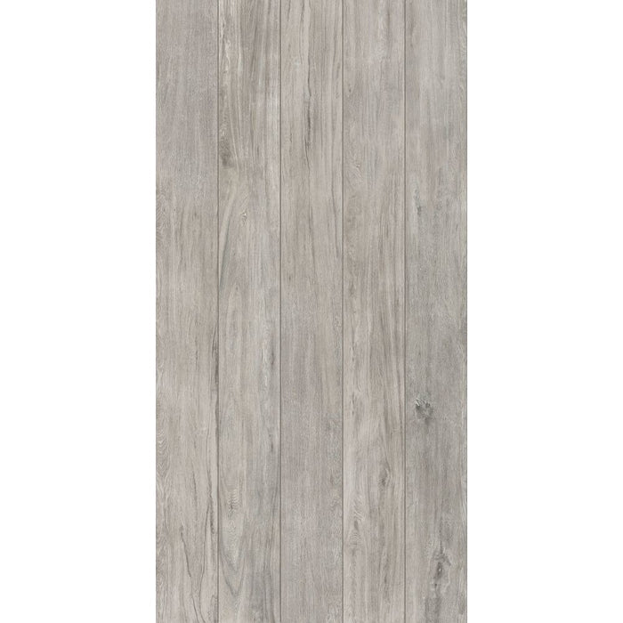 Elysium - Selection Oak Series - 8 in. x 48 in. Matte Porcelain Tile - Grey