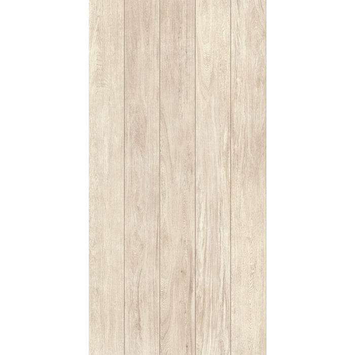 Elysium - Selection Oak Series - 11 in. x 71 in. Matte Porcelain Tile - White