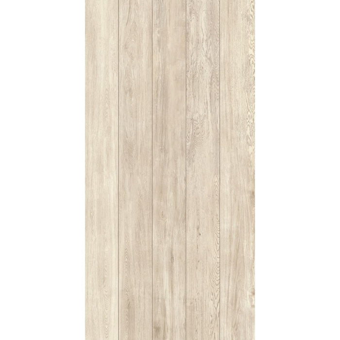 Elysium - Selection Oak Series - 6 in. x 48 in. Matte Porcelain Tile - White
