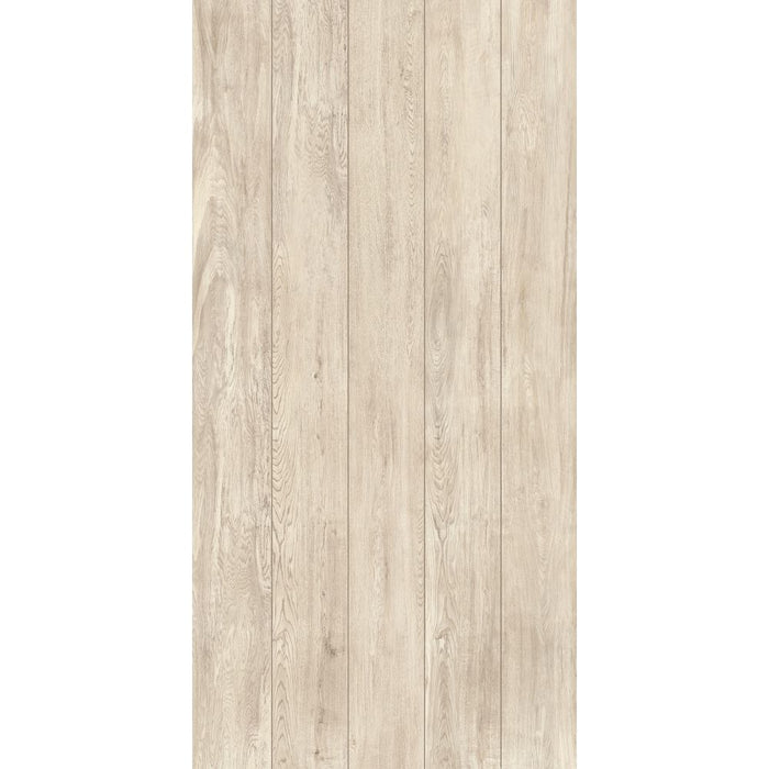 Elysium - Selection Oak Series - 8 in. x 48 in. Matte Porcelain Tile - White