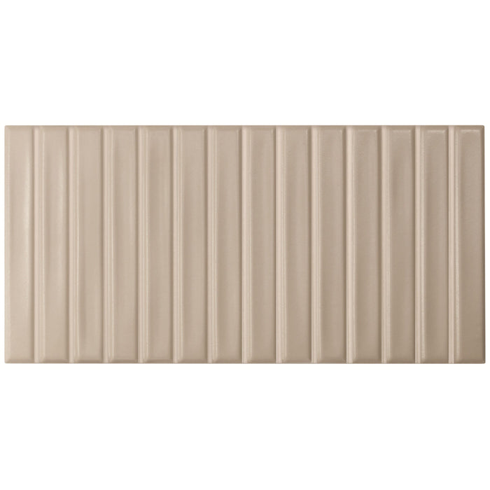 WOW - Sweet Bars 5 in. x 10 in. Matte Ceramic Mosaic - Sand