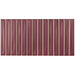 WOW - Sweet Bars 5 in. x 10 in. Matte Ceramic Mosaic - Berry