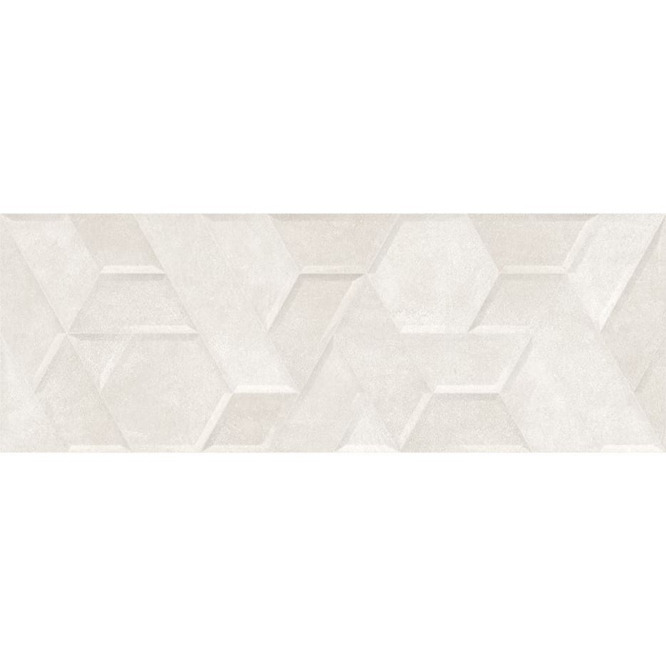 Tamiami - Toscana 12" x 35" Rectified White Body Wall Tile - Arlequin Deco Sand