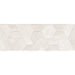 Tamiami - Toscana 12" x 35" Rectified White Body Wall Tile - Arlequin Deco Sand