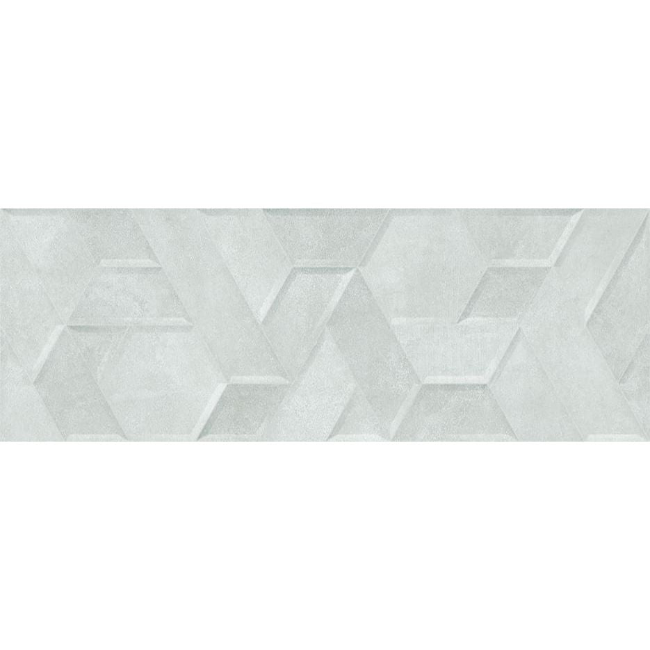 Tamiami - Toscana 12&quot; x 35&quot; Rectified White Body Wall Tile - Arlequin Deco Green