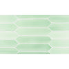 See Tesoro - Lanse Series - 2 in. x 10 in. Ceramic Picket Tile - Mint