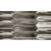 See Tesoro - Lanse Series - 2 in. x 10 in. Ceramic Picket Tile - Silver