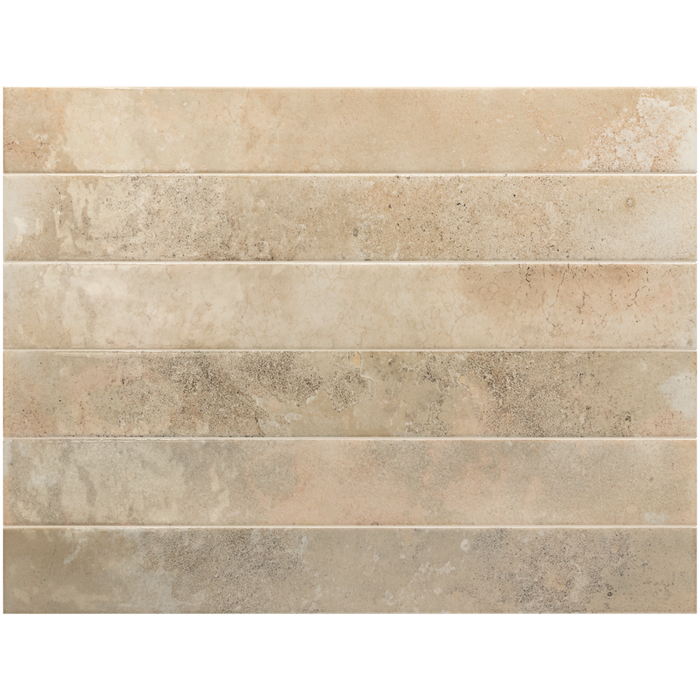 Equipe - Bali Collection - 2 in. x 16 in. Tile - Almond
