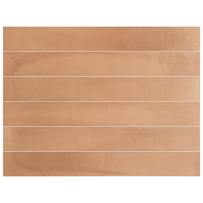 Equipe - Corsica Collection - 2 in. x 16 in. Tile - Sundown Clay