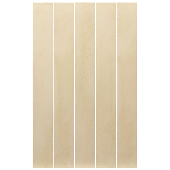 Equipe - Stonella Collection - 3 in. x 24 in. Tile - Straw