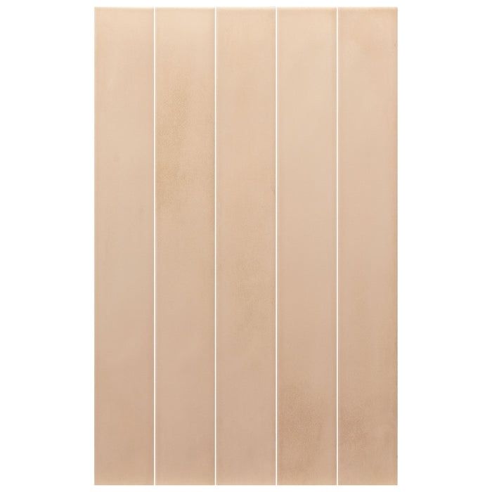 Equipe - Stonella Collection - 3 in. x 24 in. Tile - Earth