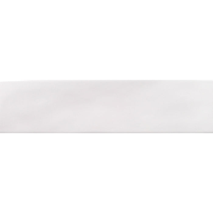 Tesoro - Buteo Series - 3 in. x 12 in. Ceramic Tile - Glossy White