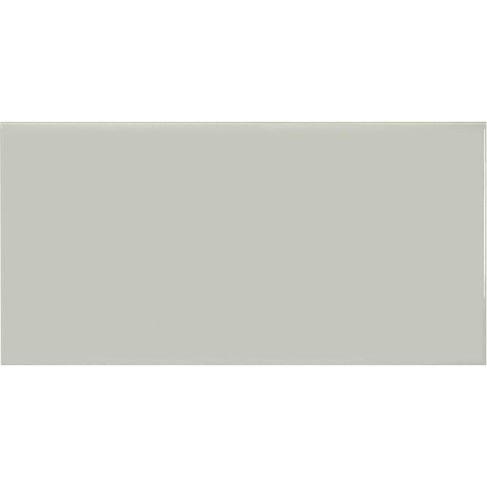 Tesoro Collection - Soho Series - 4 in. x 16 in. Wall Tile - Glossy Soft Sage