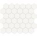Tesoro Collection - Soho Series - 2 in. Hex Mosaic - Matte Canvas White